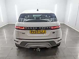 Used 2019 Land Rover Range Rover Evoque S White - Interior and Exterior details 8