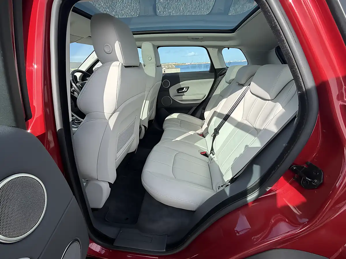 Used 2019 Land Rover Range Rover Evoque Se Red - Interior and Exterior details 16