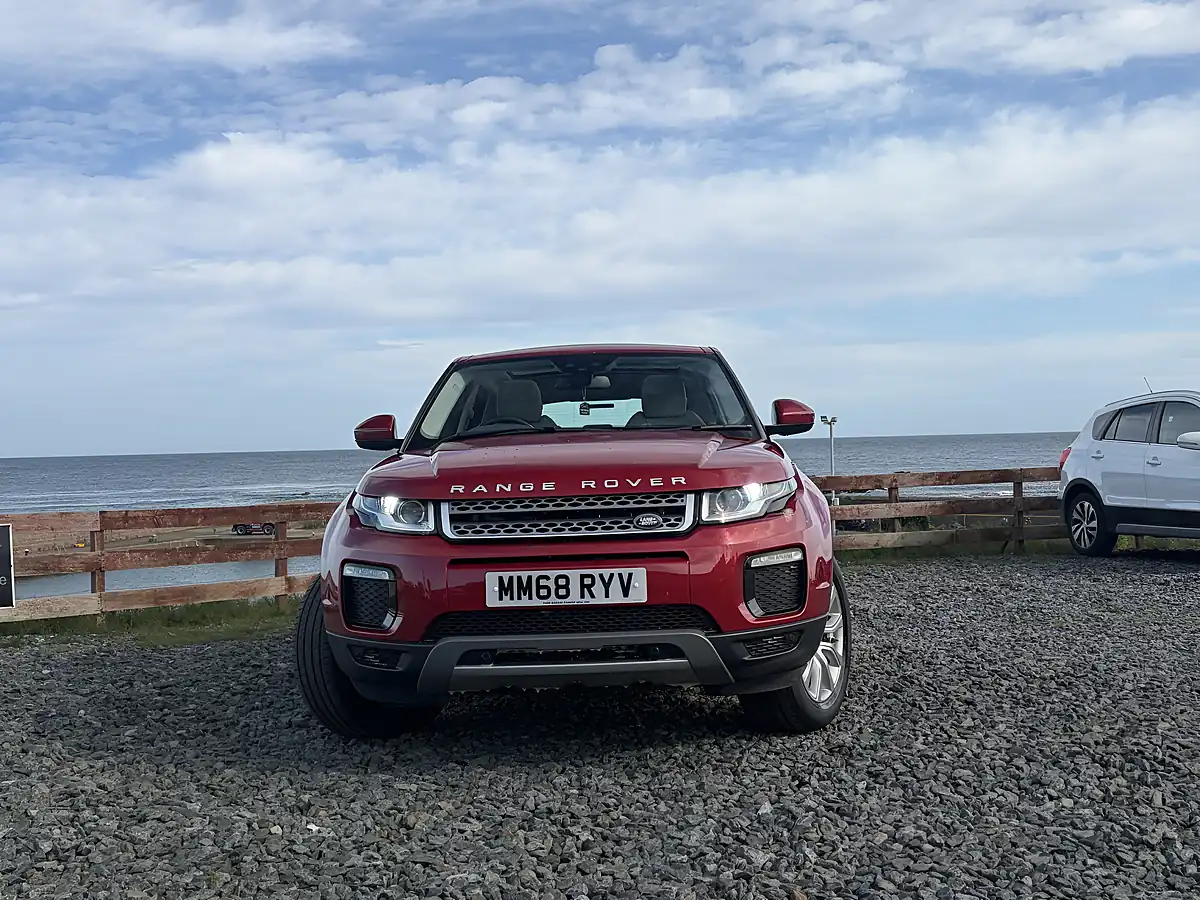 Used 2019 Land Rover Range Rover Evoque Se Red - Interior and Exterior details 2