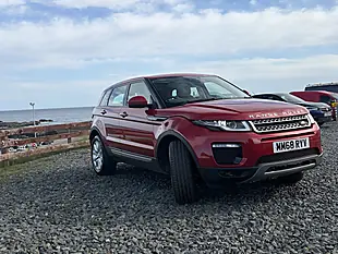 Used 2019 Land Rover Range Rover Evoque Se Red - Interior and Exterior details 3