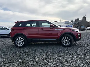 Used 2019 Land Rover Range Rover Evoque Se Red - Interior and Exterior details 4