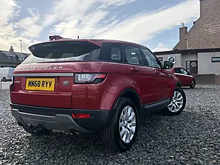 Used 2019 Land Rover Range Rover Evoque Se Red - Interior and Exterior details 5