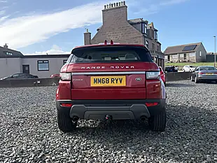 Used 2019 Land Rover Range Rover Evoque Se Red - Interior and Exterior details 6