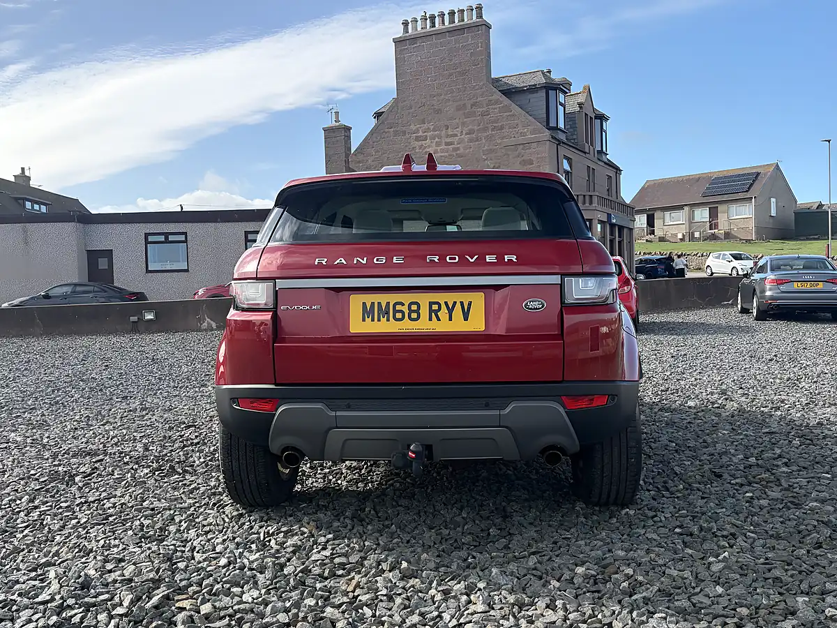 Used 2019 Land Rover Range Rover Evoque Se Red - Interior and Exterior details 6