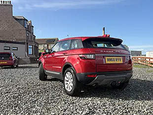 Used 2019 Land Rover Range Rover Evoque Se Red - Interior and Exterior details 7