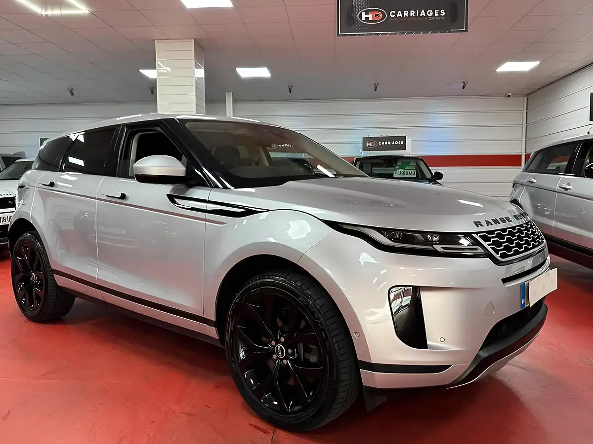 Used 2019 Land Rover Range Rover Evoque Se Silver - Front View