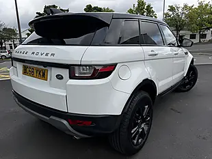 Used 2019 Land Rover Range Rover Evoque Se Tech White - Interior and Exterior details 4