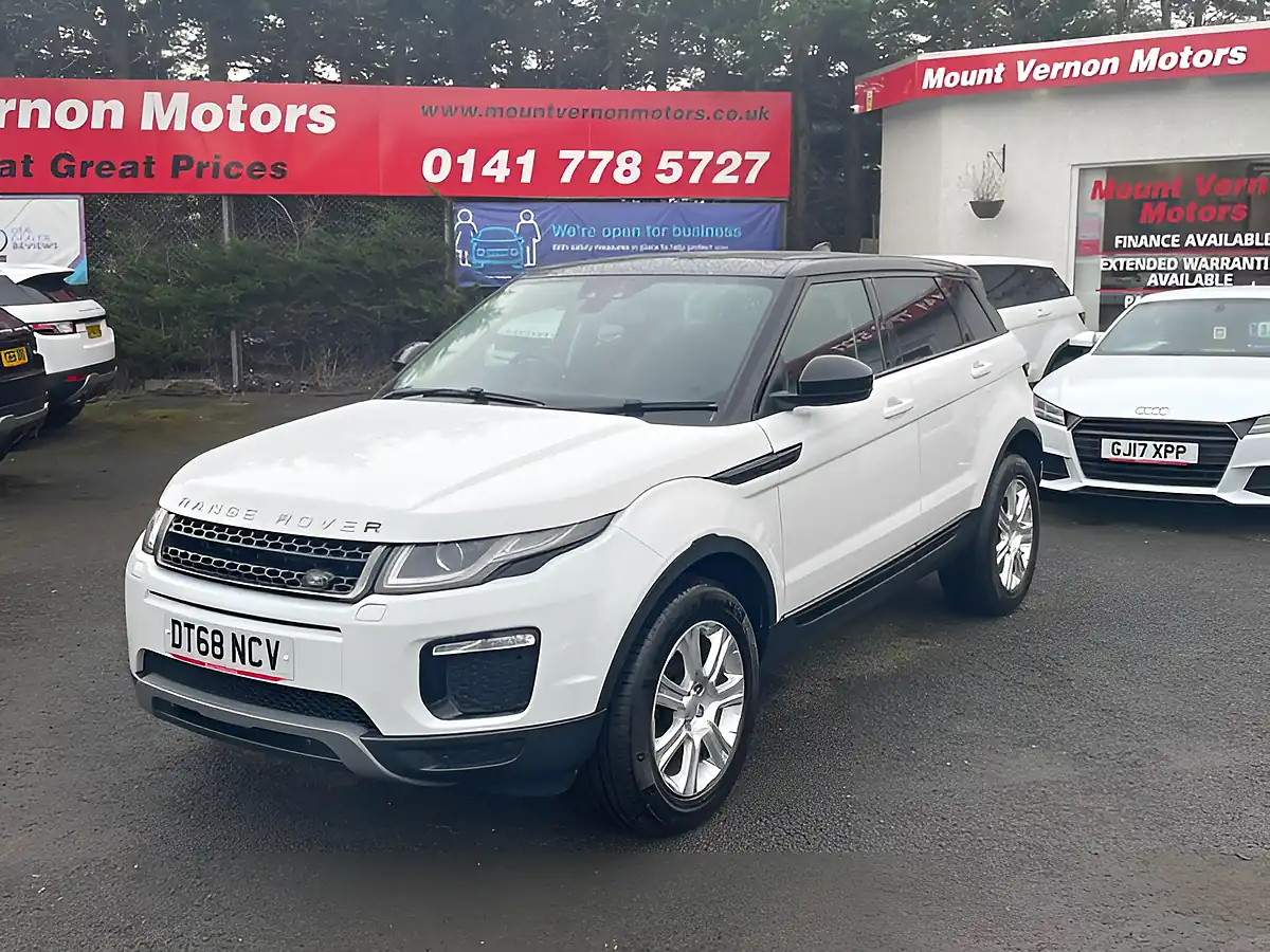 Used 2019 Land Rover Range Rover Evoque Se Tech White - Interior and Exterior details 4