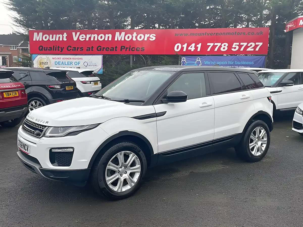 Used 2019 Land Rover Range Rover Evoque Se Tech White - Interior and Exterior details 5