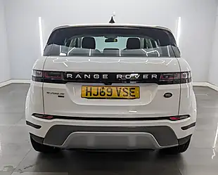 Used 2019 Land Rover Range Rover Evoque SUV 5dr White - Interior and Exterior details 7