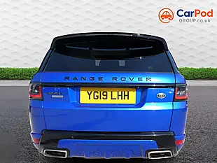 Used 2019 Land Rover Range Rover Sport Autobiography Dynamic Blue - Interior and Exterior details 14