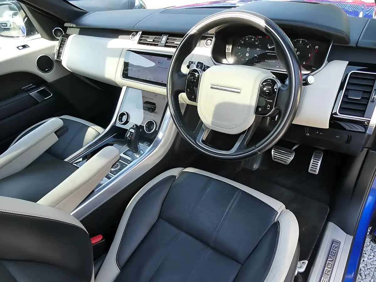 Used 2019 Land Rover Range Rover Sport Autobiography Dynamic Blue - Interior and Exterior details 3