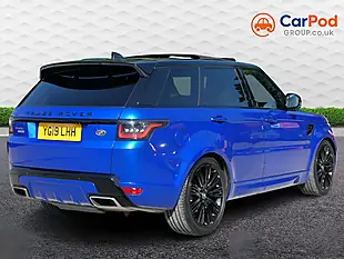 Used 2019 Land Rover Range Rover Sport Autobiography Dynamic Blue - Interior and Exterior details 4