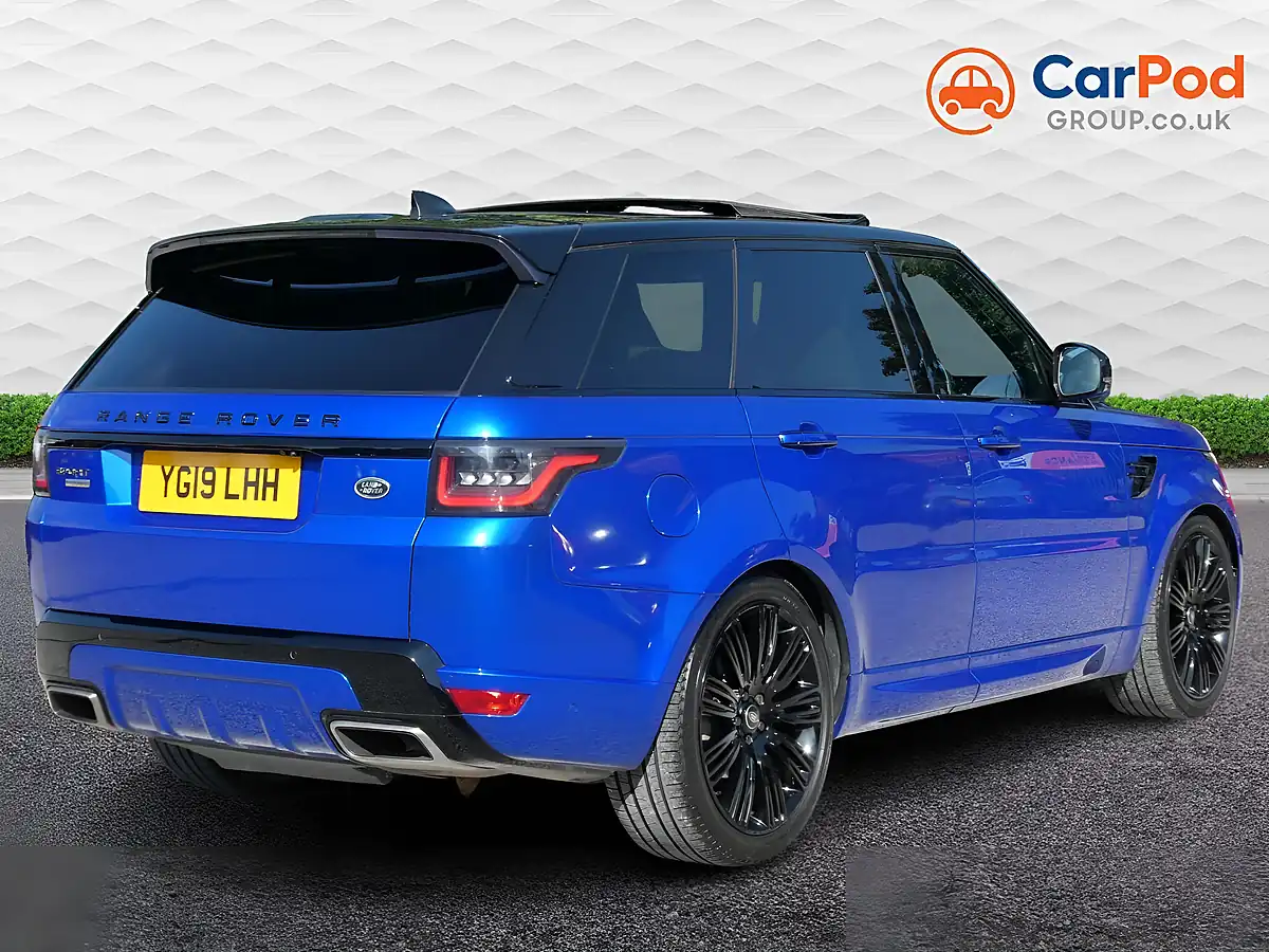 Used 2019 Land Rover Range Rover Sport Autobiography Dynamic Blue - Interior and Exterior details 4