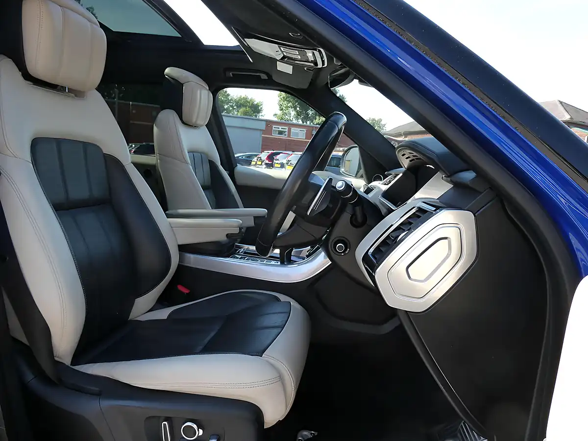 Used 2019 Land Rover Range Rover Sport Autobiography Dynamic Blue - Interior and Exterior details 6