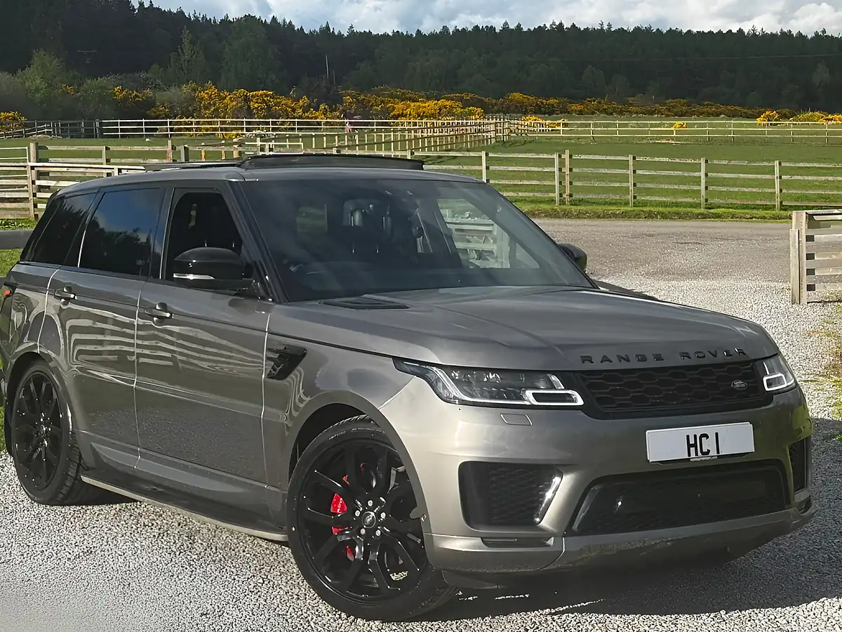 Used 2019 Land Rover Range Rover Sport Autobiography Dynamic Silver - Front View
