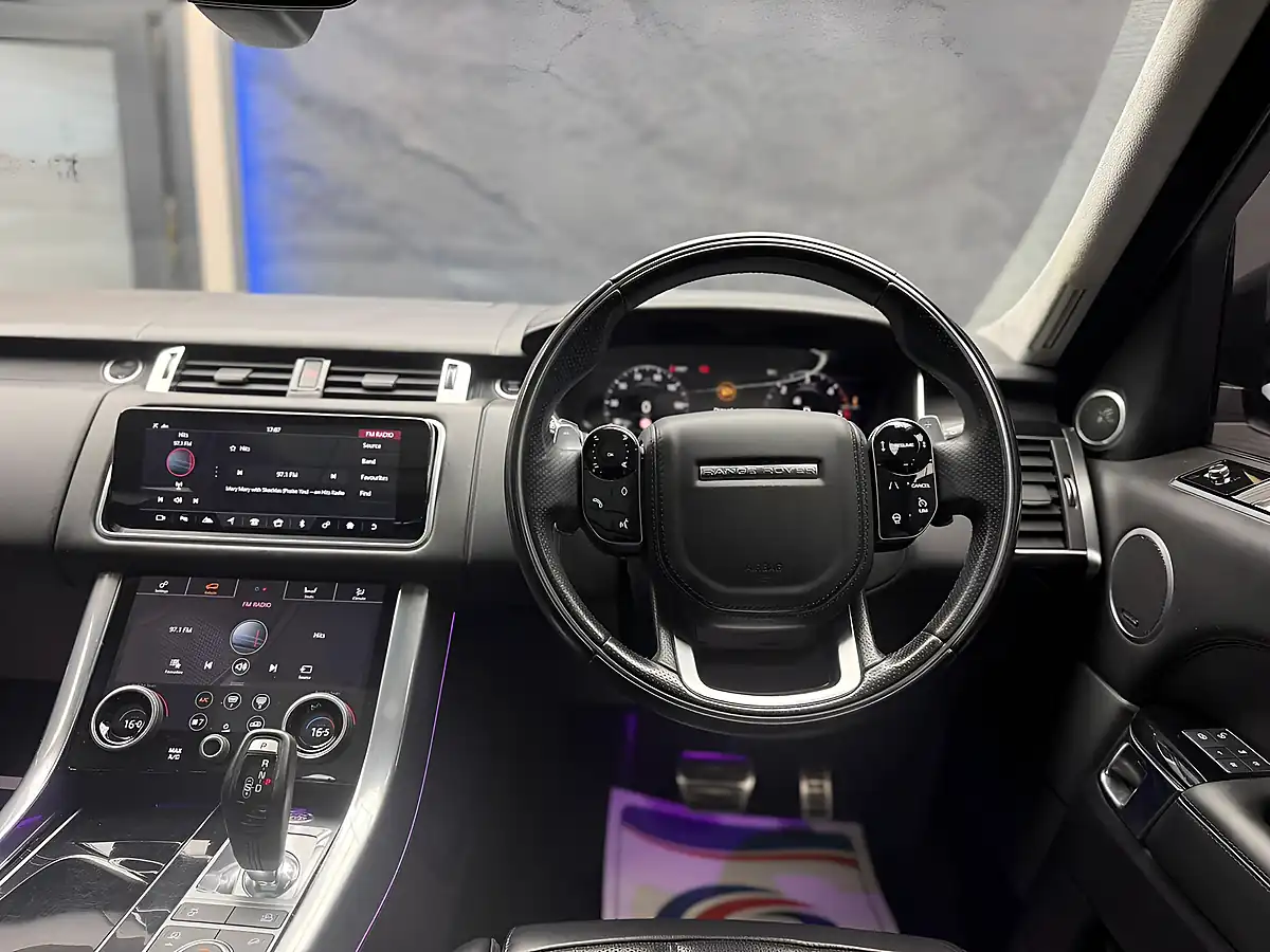 Used 2019 Land Rover Range Rover Sport Autobiography Dynamic White - Interior and Exterior details 17