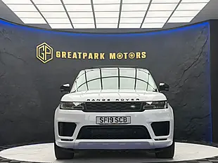Used 2019 Land Rover Range Rover Sport Autobiography Dynamic White - Interior and Exterior details 2