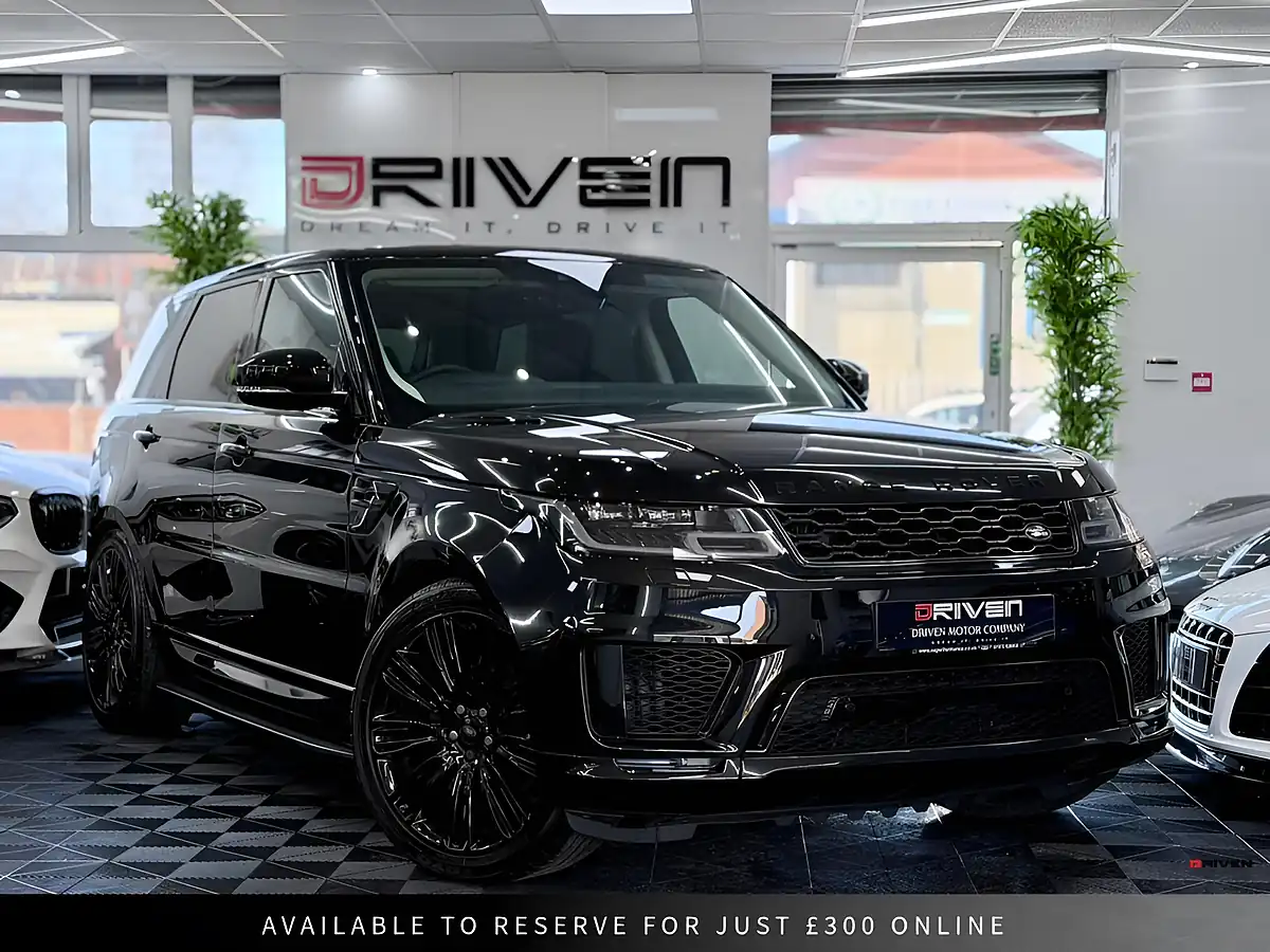 Used 2019 Land Rover Range Rover Sport Hse Black - Front View