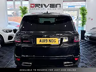 Used 2019 Land Rover Range Rover Sport Hse Black - Interior and Exterior details 13
