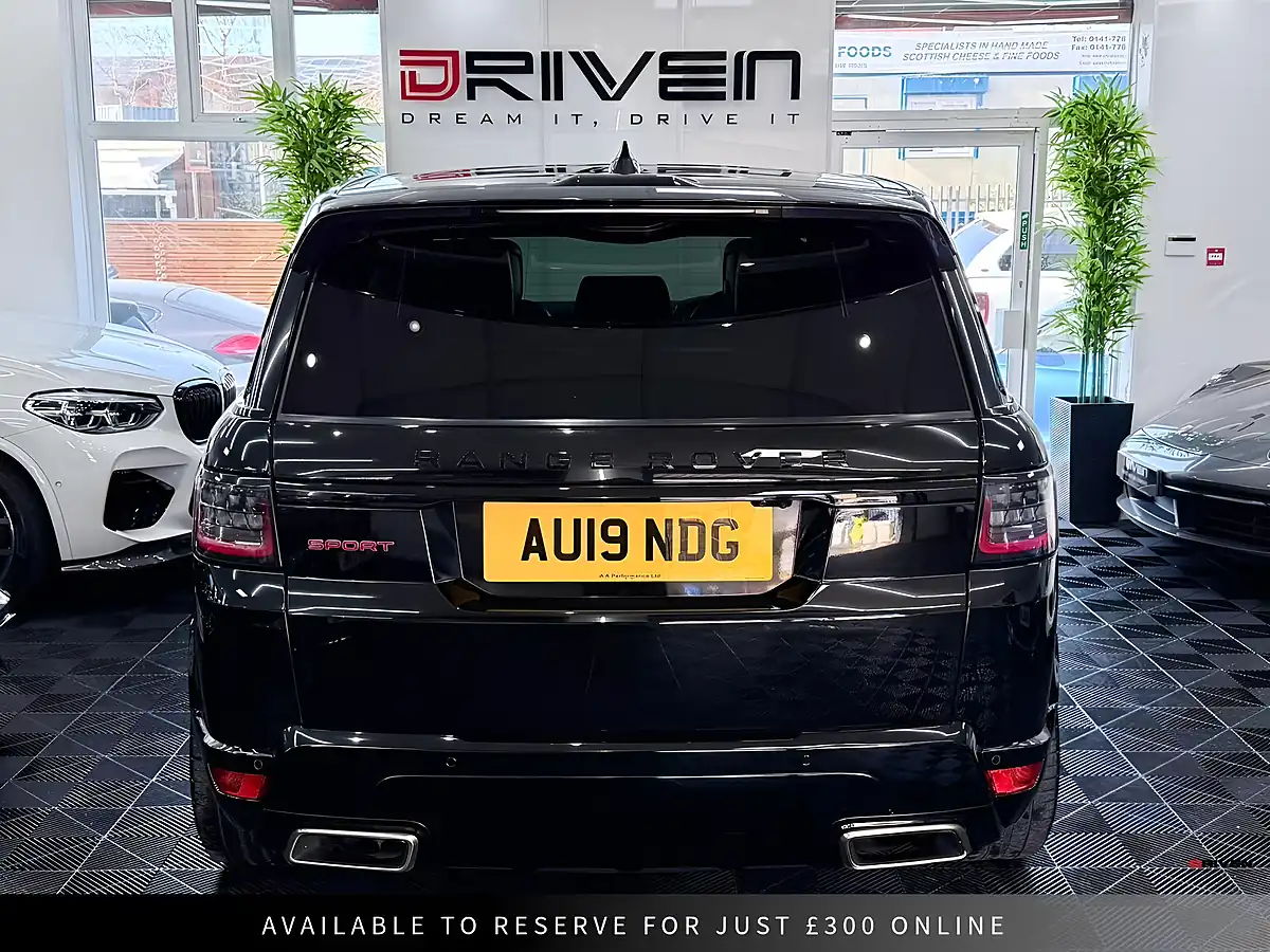 Used 2019 Land Rover Range Rover Sport Hse Black - Interior and Exterior details 13