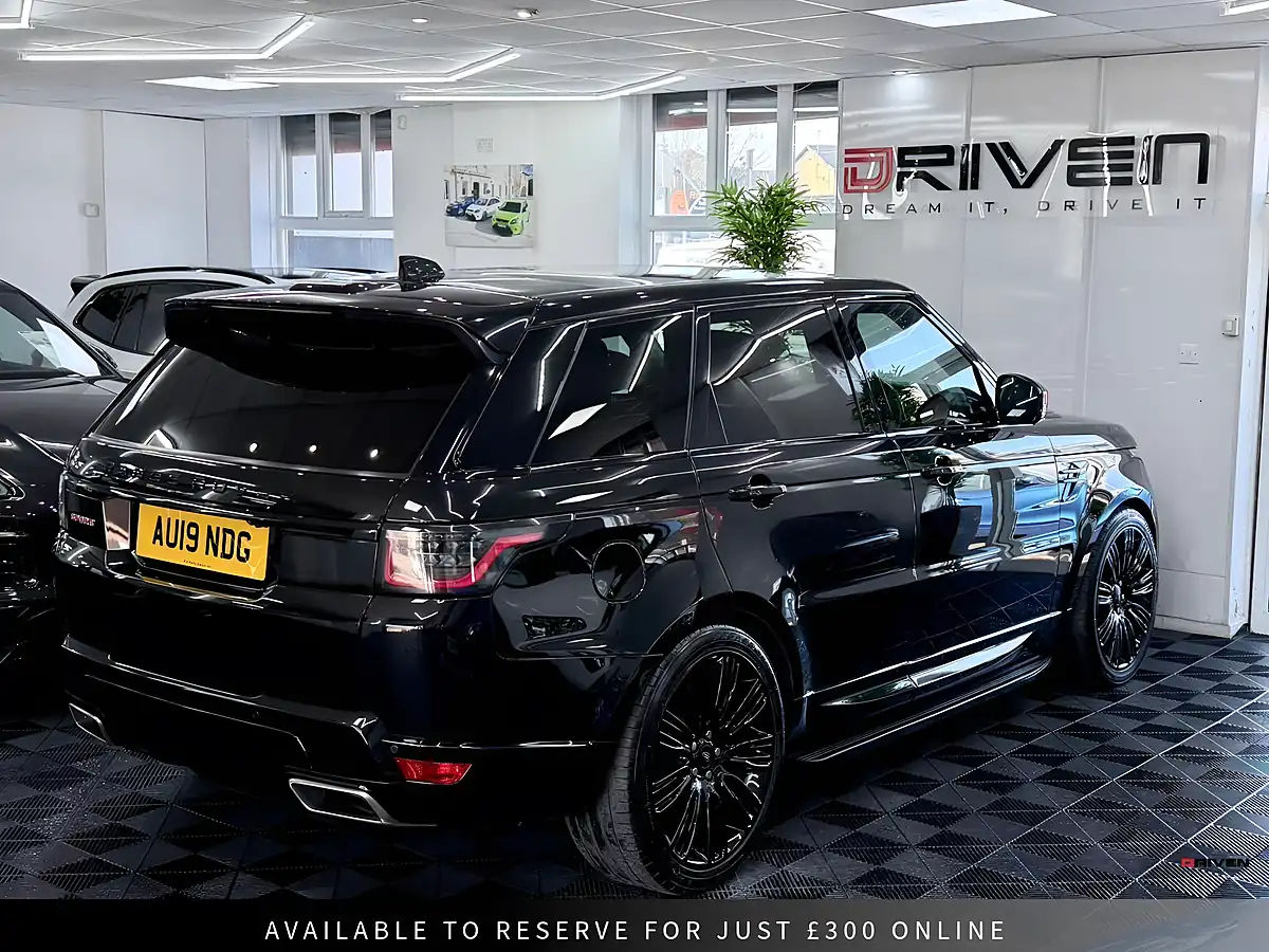 Used 2019 Land Rover Range Rover Sport Hse Black - Interior and Exterior details 14