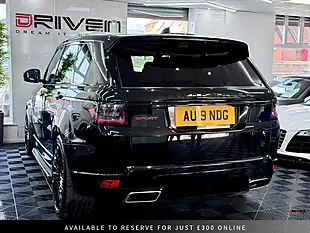 Used 2019 Land Rover Range Rover Sport Hse Black - Interior and Exterior details 3