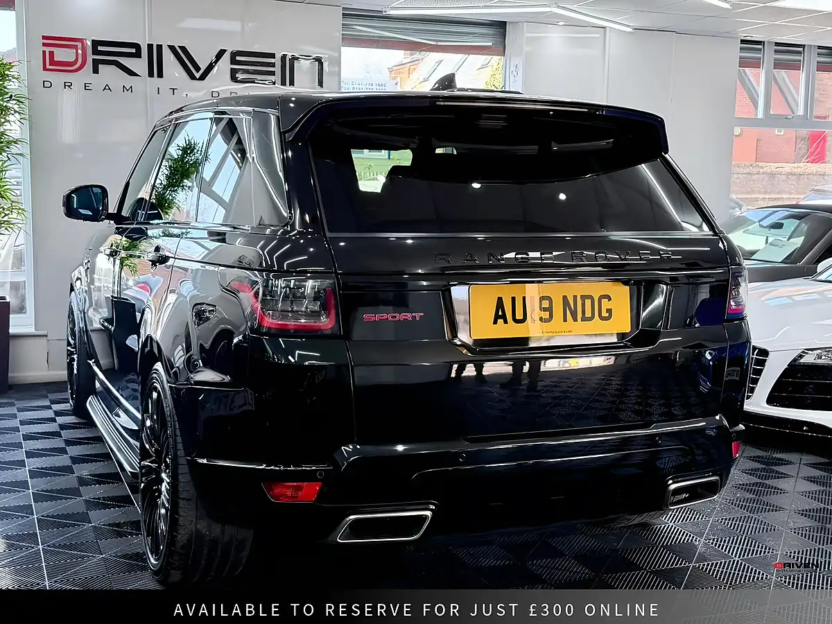 Used 2019 Land Rover Range Rover Sport Hse Black - Interior and Exterior details 3