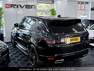 Used 2019 Land Rover Range Rover Sport Hse Black - Interior and Exterior details 8