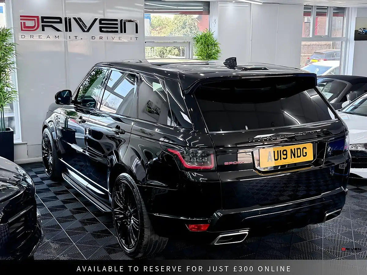 Used 2019 Land Rover Range Rover Sport Hse Black - Interior and Exterior details 8
