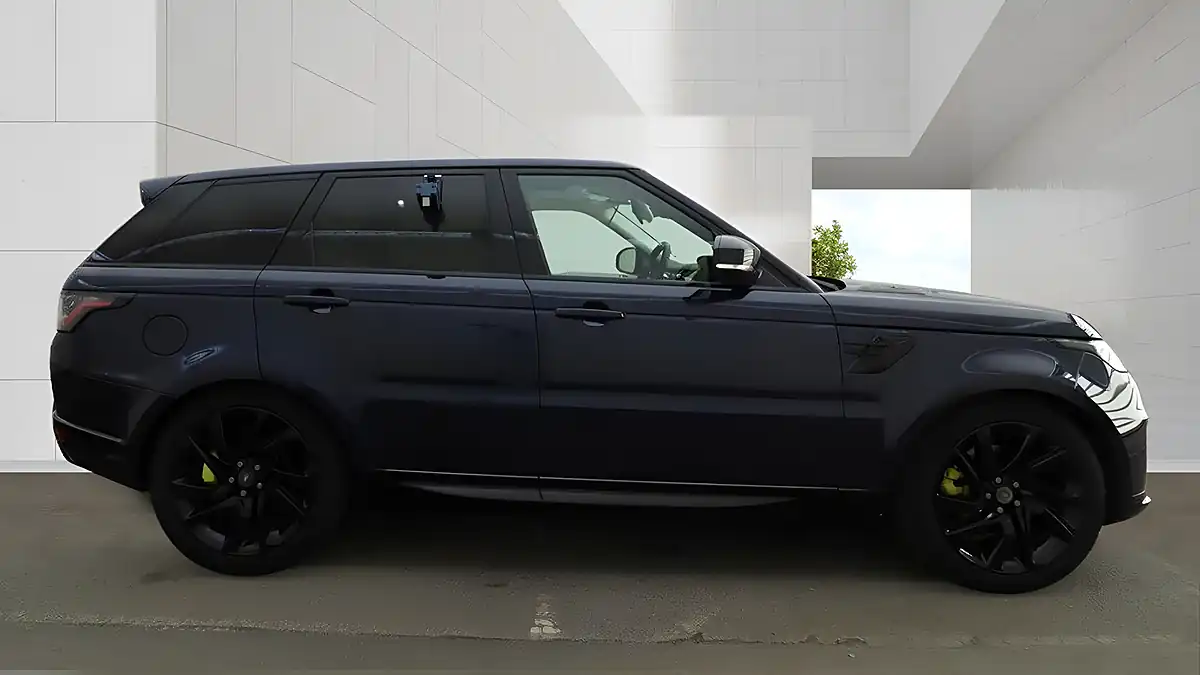 Used 2019 Land Rover Range Rover Sport Hse Blue - Interior and Exterior details 2