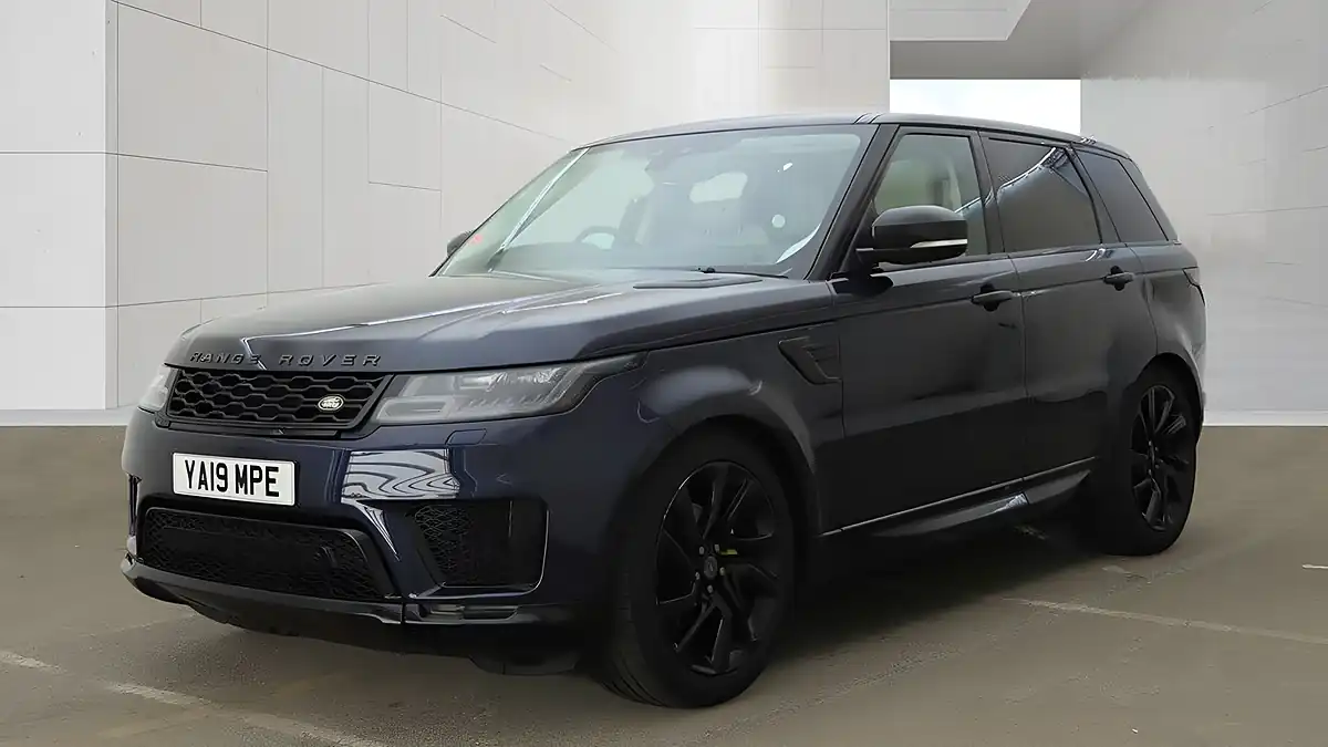Used 2019 Land Rover Range Rover Sport Hse Blue - Interior and Exterior details 3