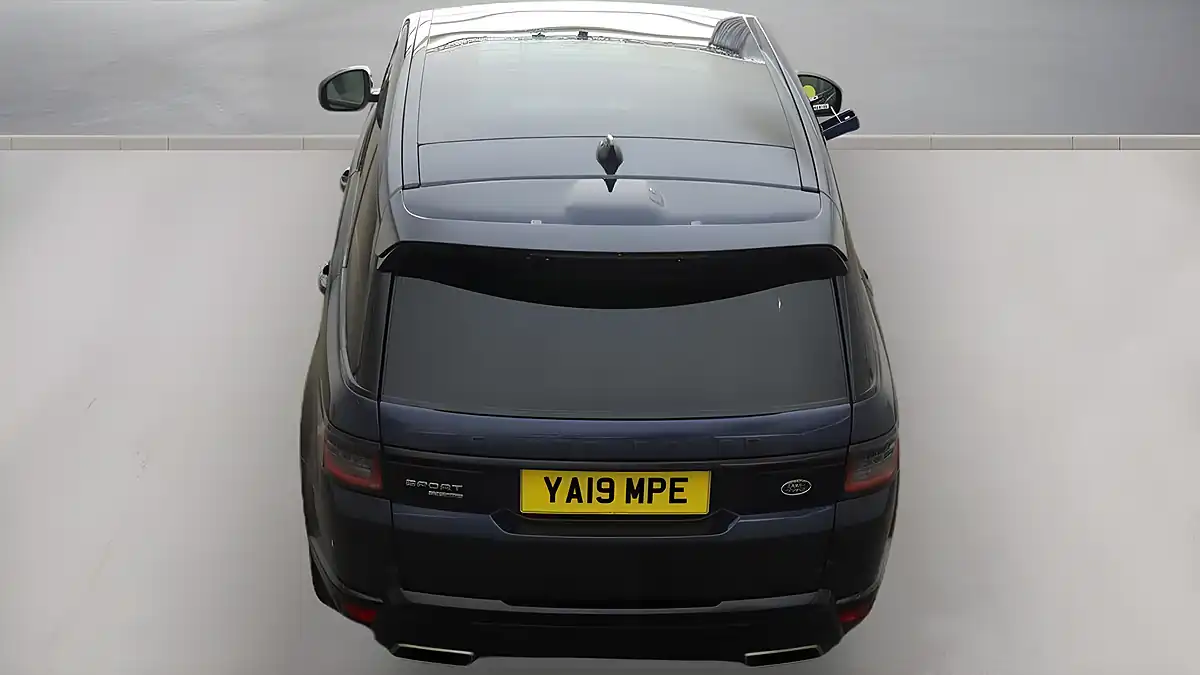 Used 2019 Land Rover Range Rover Sport Hse Blue - Interior and Exterior details 4