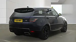 Used 2019 Land Rover Range Rover Sport Hse Blue - Interior and Exterior details 6