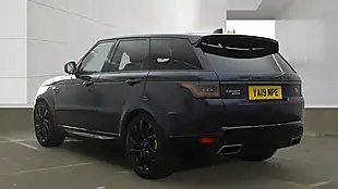 Used 2019 Land Rover Range Rover Sport Hse Blue - Interior and Exterior details 8