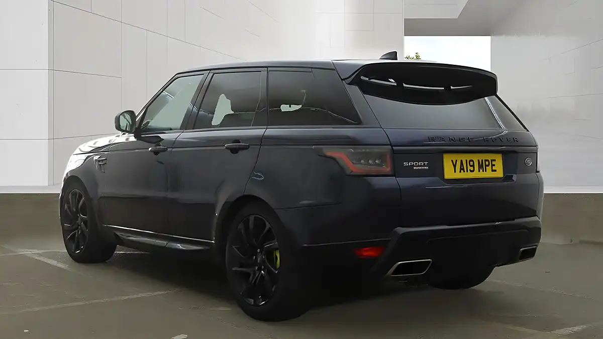 Used 2019 Land Rover Range Rover Sport Hse Blue - Interior and Exterior details 8