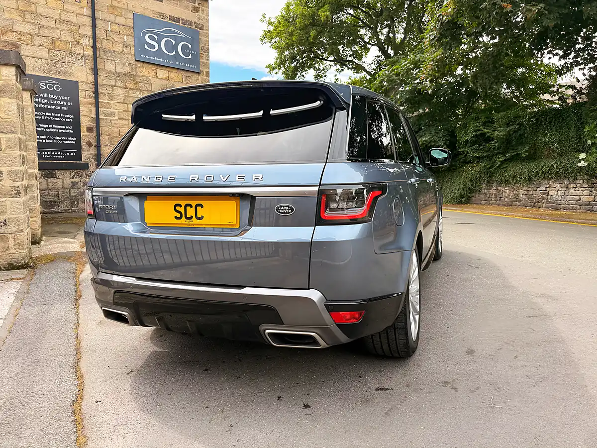 Used 2019 Land Rover Range Rover Sport Hse Byron Blue - Interior and Exterior details 9