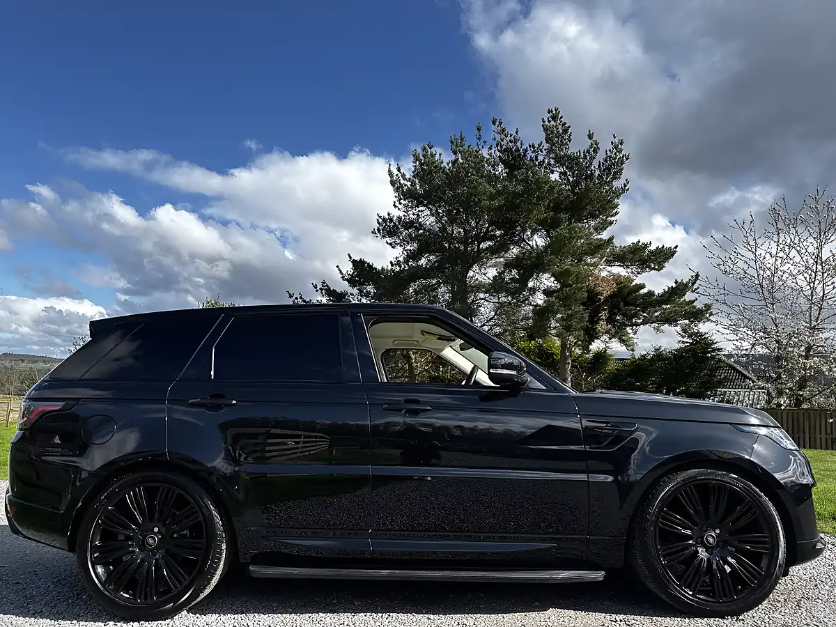 Used 2019 Land Rover Range Rover Sport Hse Dynamic Santorini Metallic Black - Interior and Exterior details 10