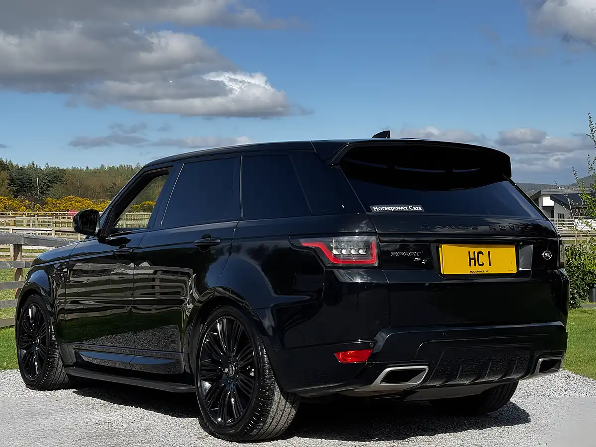 Used 2019 Land Rover Range Rover Sport Hse Dynamic Santorini Metallic Black - Interior and Exterior details 3
