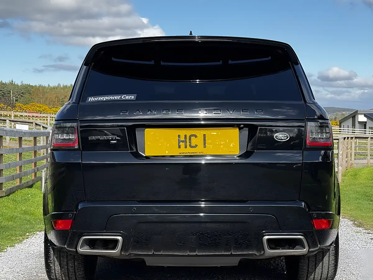 Used 2019 Land Rover Range Rover Sport Hse Dynamic Santorini Metallic Black - Interior and Exterior details 7
