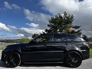 Used 2019 Land Rover Range Rover Sport Hse Dynamic Santorini Metallic Black - Interior and Exterior details 9