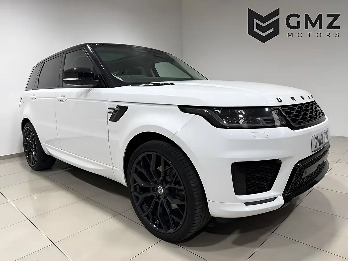 Used 2019 Land Rover Range Rover Sport Hse Dynamic White - Front View