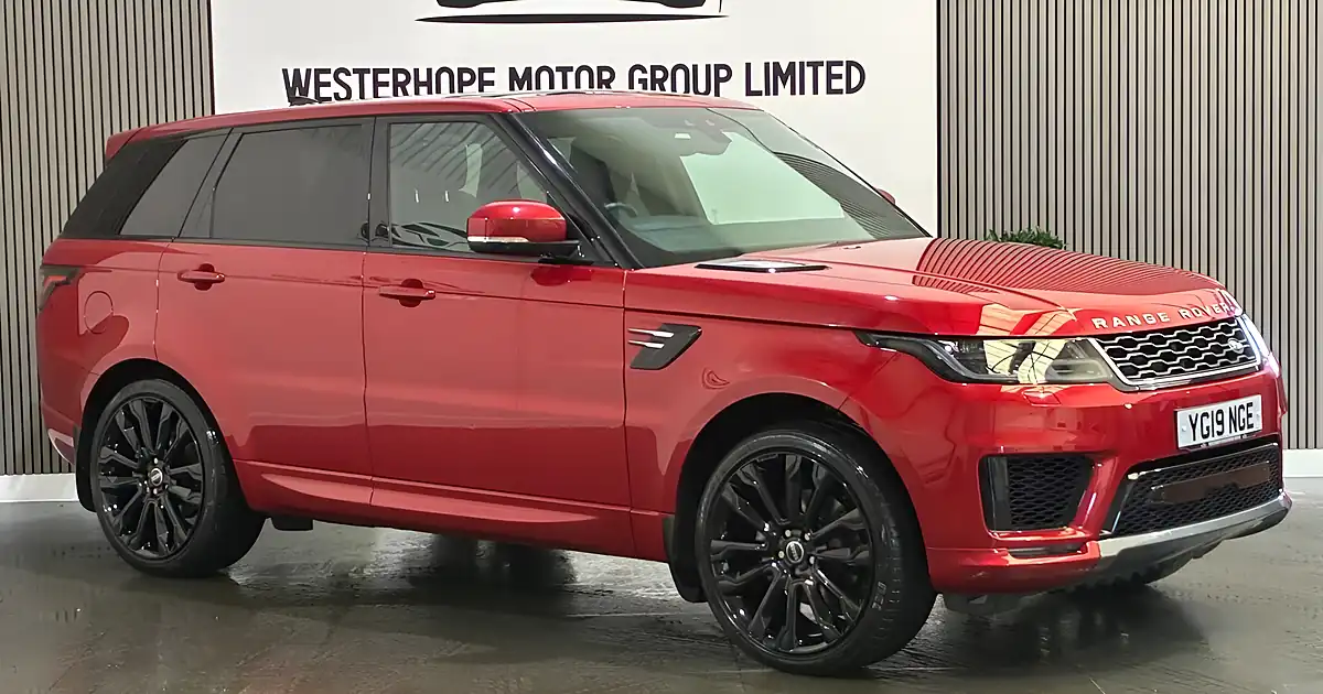 Used 2019 Land Rover Range Rover Sport Hse Red - Front View