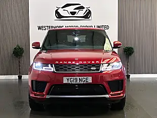 Used 2019 Land Rover Range Rover Sport Hse Red - Interior and Exterior details 10