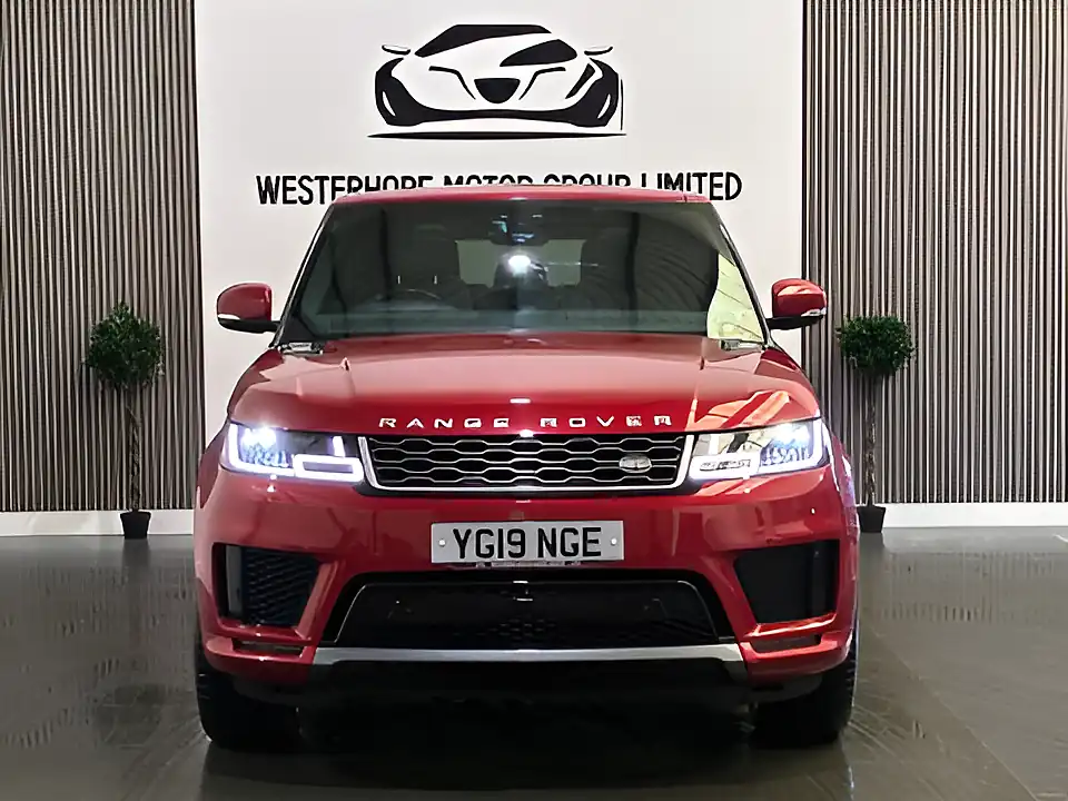 Used 2019 Land Rover Range Rover Sport Hse Red - Interior and Exterior details 10