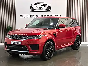 Used 2019 Land Rover Range Rover Sport Hse Red - Interior and Exterior details 11