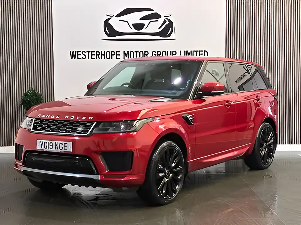 Used 2019 Land Rover Range Rover Sport Hse Red - Interior and Exterior details 11