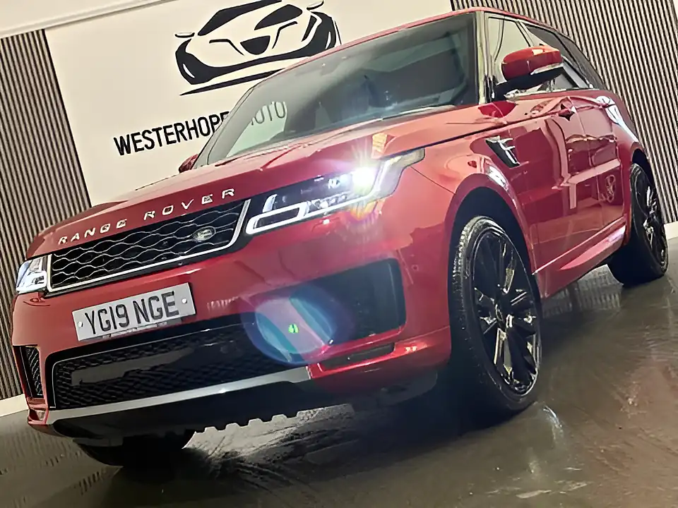 Used 2019 Land Rover Range Rover Sport Hse Red - Interior and Exterior details 12