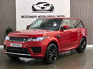 Used 2019 Land Rover Range Rover Sport Hse Red - Interior and Exterior details 13