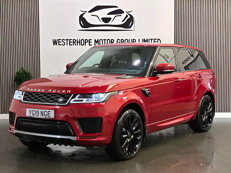 Used 2019 Land Rover Range Rover Sport Hse Red - Interior and Exterior details 13